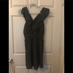 Black cocktail dress